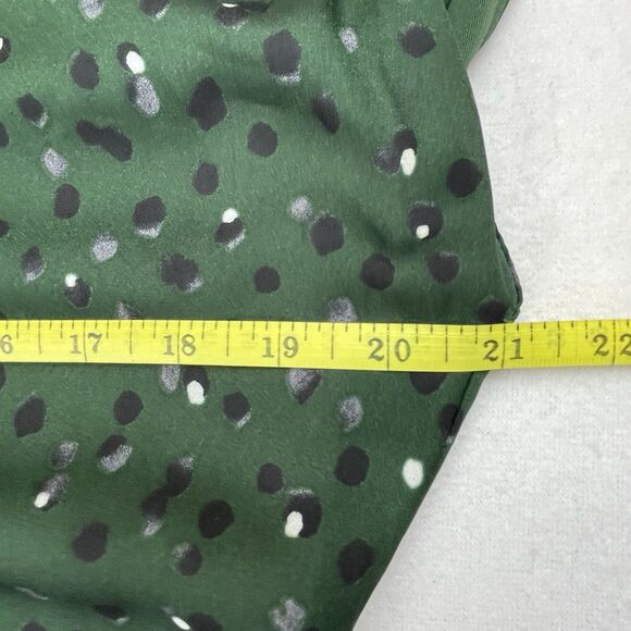 Esprit Mini Green Polka Dot Dress Career Teacher Y2K -4 - Picture 7 of 10